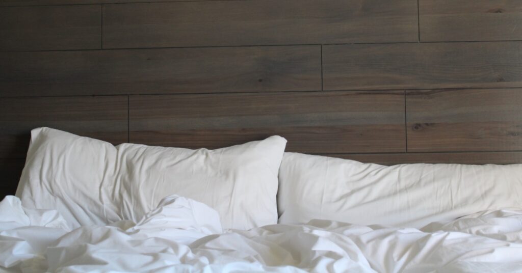 image of an empty bed