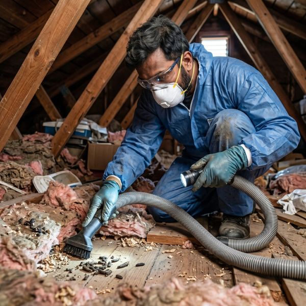 rodent proofing an attic